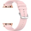 LAVVU Světle růžový silikonový řemínek na hodinky pro APPLE WATCH 38-40 mm