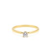 Zlatý prsten se zirkonem