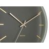 Designové nástěnné hodiny Karlsson KA5840GR 40cm