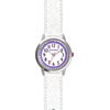 CLOCKODILE CWG5121 Bílé třpytivé dívčí dětské hodinky s kamínky SPARKLE