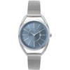 MINET Stříbrné dámské hodinky ICON BLUE MESH