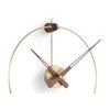 Designové nástěnné hodiny Nomon micro Anda gold 50cm