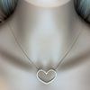Zlatý náhrdelník se srdcem