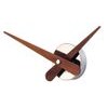 Designové nástěnné hodiny Nomon Axioma Walnut small 37cm