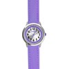 CLOCKODILE Fialové dívčí dětské hodinky s kamínky