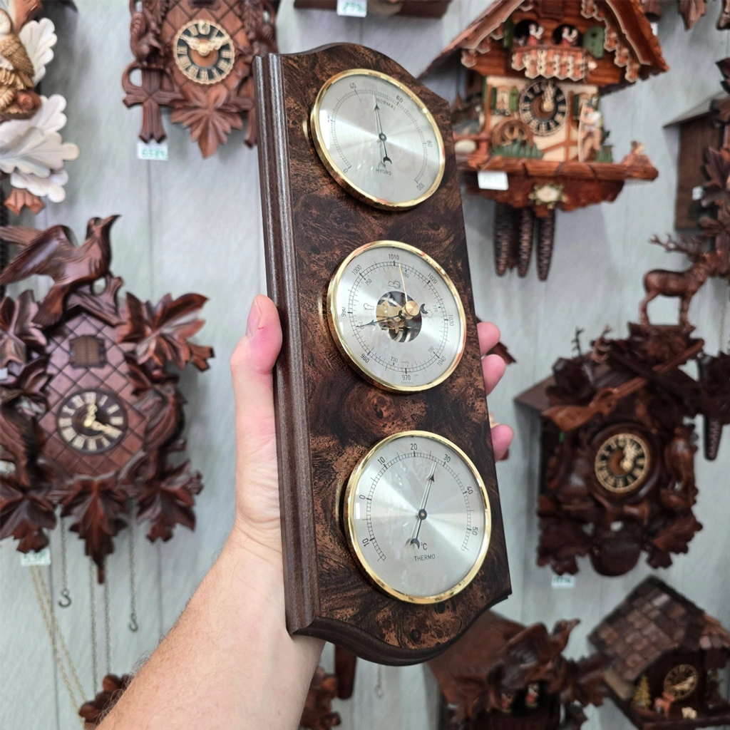 Meteostanice s otevřeným barometrem