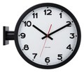 Oboustranné nástěnné hodiny KA5966WH Karlsson 38cm