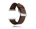 Tmavě hnědý kožený řemínek LAVVU Top Grain pro APPLE WATCH 38-40 mm LSXACS1