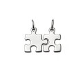 Stříbrný přívěsek Puzzle dílky rozlamovací