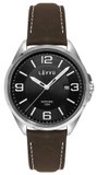Pánské hodinky LAVVU LWM0095 HERNING Black/Top Grain Leather