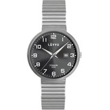 LAVVU LWM0222 Titanové pružné hodinky s vodotěsností LUNDEN Black