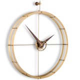 Nomon Doble O Premium gold 80cm - luxusní hodiny které upoutají každého