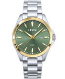LAVVU 20 ATM Pánské hodinky ISBRYDER Gold-green