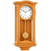 JVD NR2219.1 - Dřevěné kyvadlové hodiny řízené signálem s mnoha funkcemi