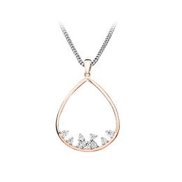 MOISS stříbrný přívěsek ROSE