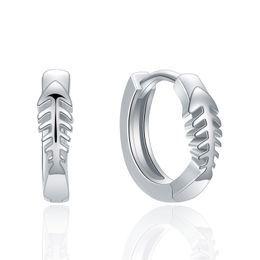 MOISS stříbrné náušnice RYBA