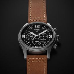Hodinky PRIM Pilot Dual Time W91P.13250.A