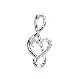 MOISS stříbrný přívěsek OPÁL HOUSLOVÝ KLÍČ