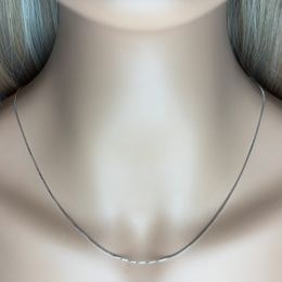 Stříbrný 925/1000 řetízek figaro S1002