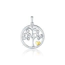 Přívěsek JVD SVLP1422XH2BK00 stříbrný