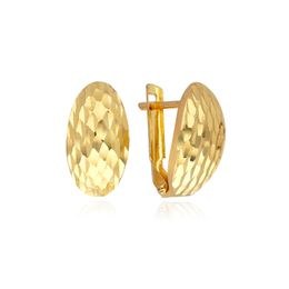 MOISS náušnice ze žlutého zlata