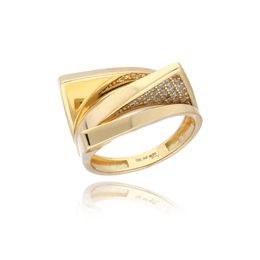 MOISS prsten ze žlutého zlata
