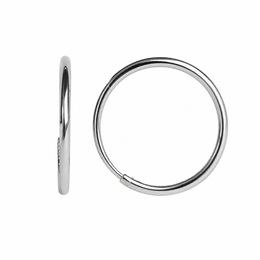 Stříbrné náušnice kruhy 23 mm