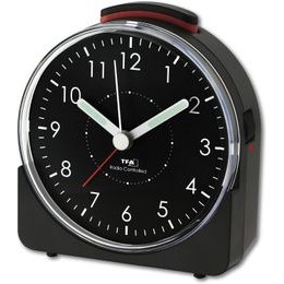 Rádiem řízený analogový budík TFA 60.1513.01 SUNRISE