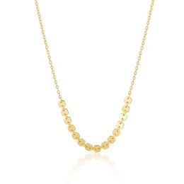 Náhrdelník JVD SVLN0702S75GO45 stříbrný