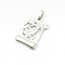 Zlatý přívěšek z bílého zlata zvěrokruh Štír