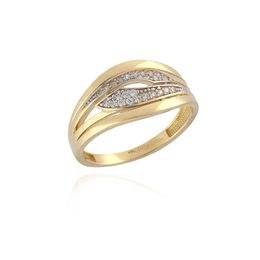 MOISS prsten ze žlutého zlata