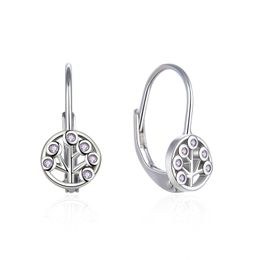 MOISS stříbrné náušnice STROM