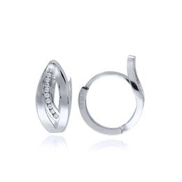 MOISS náušnice z bílého zlata