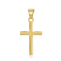 MOISS stříbrný přívěsek KŘÍŽ GOLD