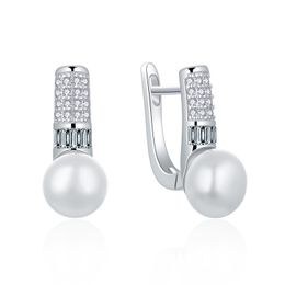 MOISS náušnice z bílého zlata