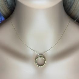 Zlatý 585/1000 řetízek vícebarevný žiletkový 1424