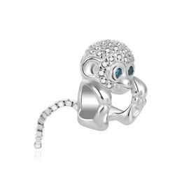 MOISS stříbrný přívěsek OPICE