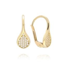 MOISS náušnice ze žlutého zlata