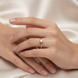 MINET+ Stříbrný snubní prsten 4 mm