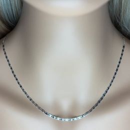 Stříbrný 925/1000 řetízek figaro S1002