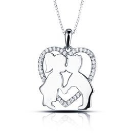 MOISS stříbrný přívěsek SRDCE