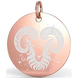 Přívěsek stříbro rose gold znamení beran 15 mm