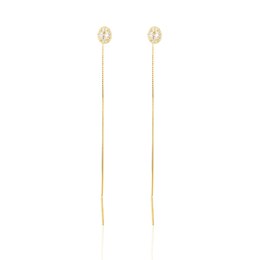 Náušnice JVD SVLE3361XJ6GO00 stříbrné