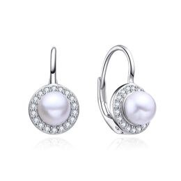 MOISS perlové stříbrné náušnice