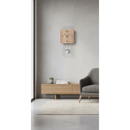 Designové nástěnné hodiny KA5846WH Karlsson 22cm