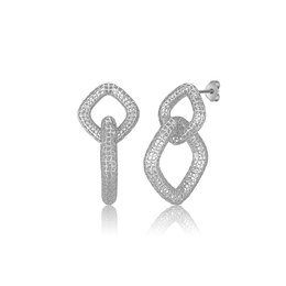 Náušnice JVD SVLE0937S750000 stříbrné