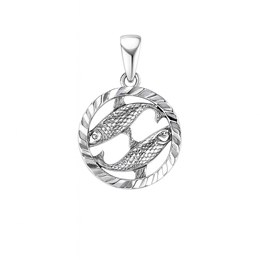 Stříbrný přívěs zvěrokruh Ryby