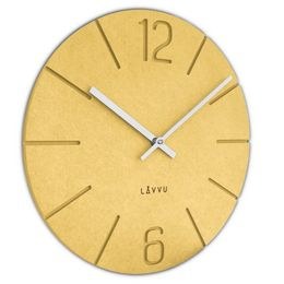 Flexistyle z230 - dubové nalepovací hodiny s průměrem 60 cm