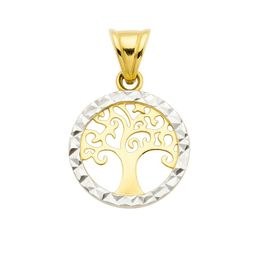Zlatý 585/1000 přívěsek strom života 30136
