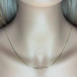 Zlatý 585/1000 řetízek z bílého zlata anker 1394